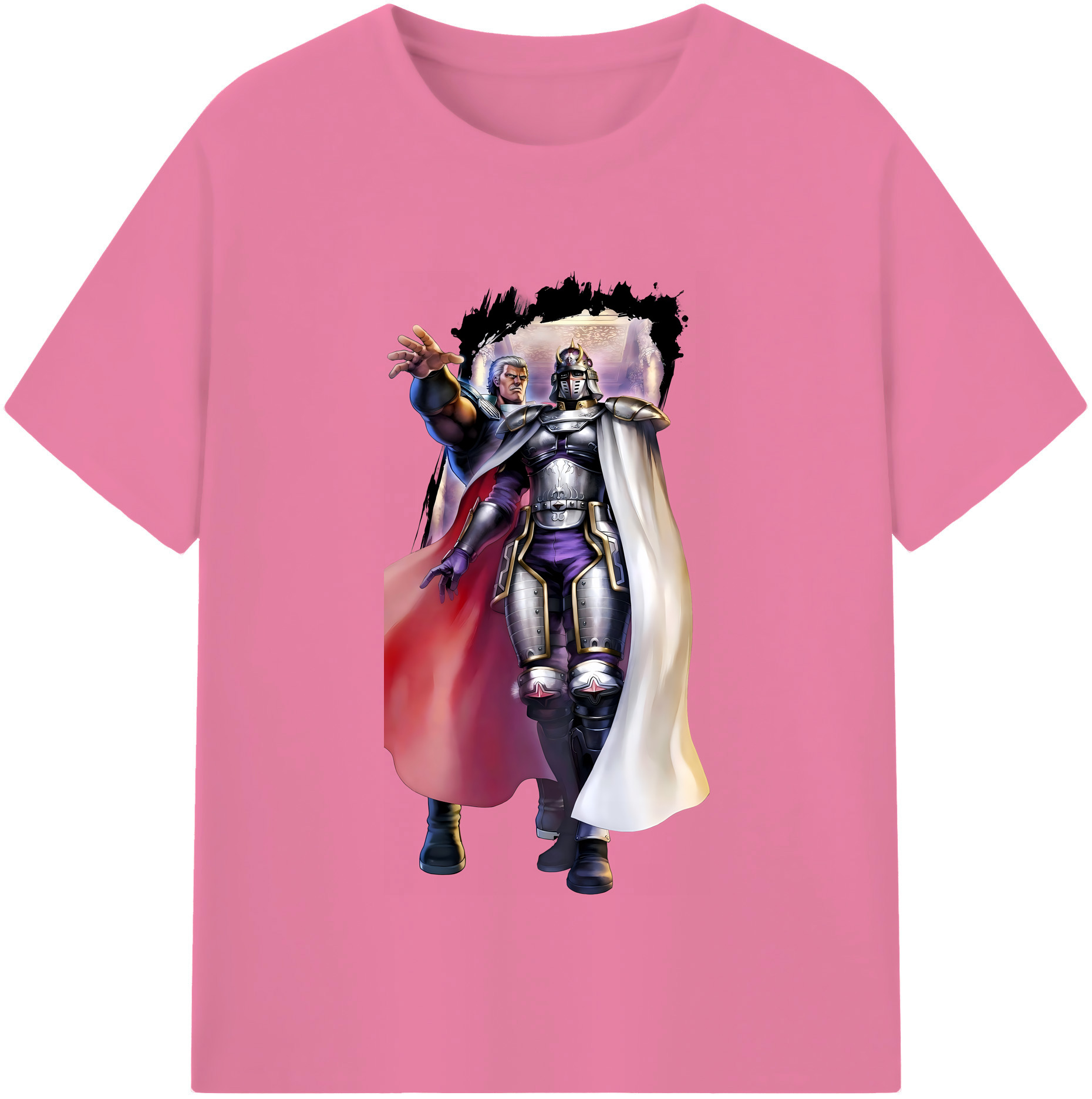 （画像用） 北斗の拳 Fist of the North Star 綿100％半袖Tシャツ（フロントプリント）